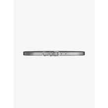 Women 20mm Voyou One Buckle Belt - Silvery Grey