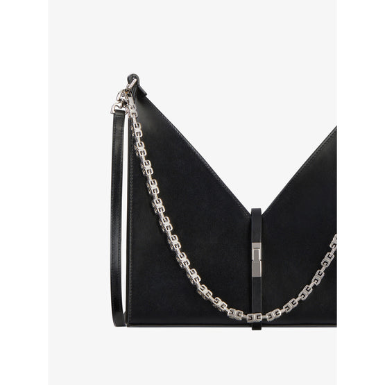 Women Cut Out - Small Bag W/ Chain - Black