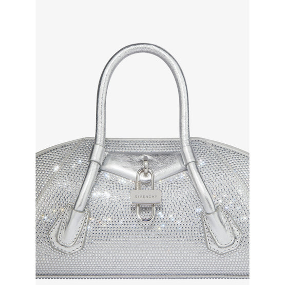 Women Antigona Stretch - Mini Bag - Silvery Grey