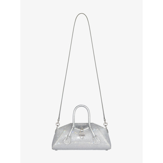 Women Antigona Stretch - Mini Bag - Silvery Grey
