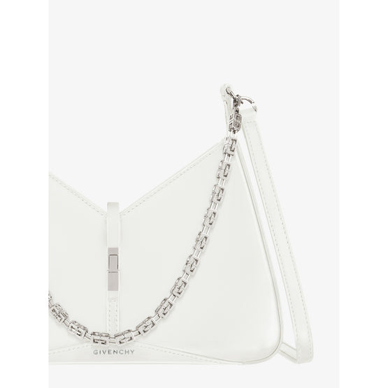 Women Cut-Out Zipped - Small Bag - Ivory