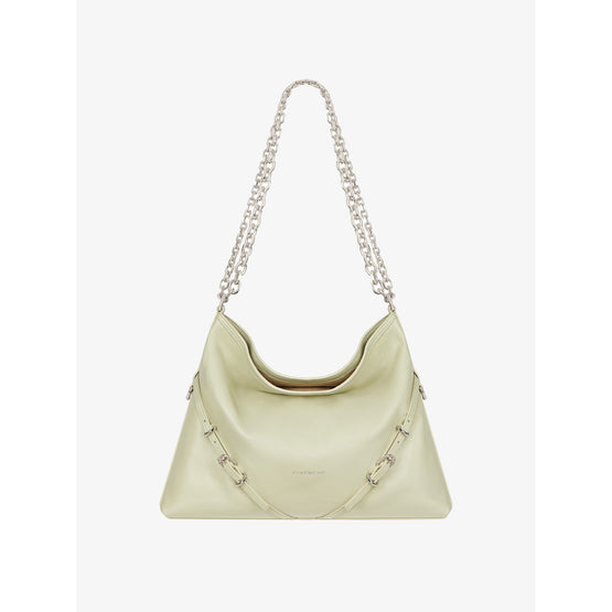 Women Voyou - Medium Chain Bag - Almond Green