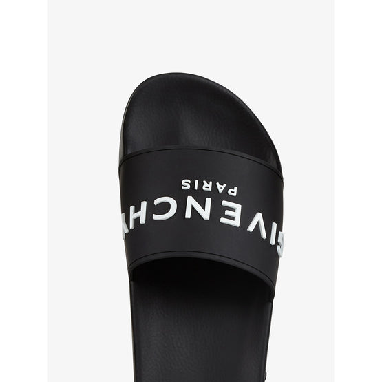 Women Slide Flat Sandal - Black
