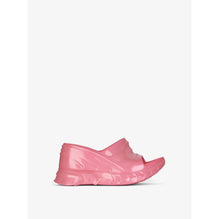 Women Marshmallow Slider Wedge Sandals - Coral