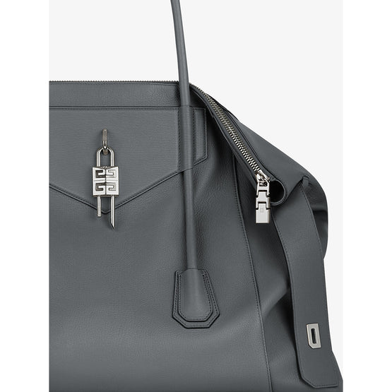 Men Antigona Lock Soft Large Bag - Graphite