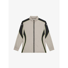 Men Oversized Track Jacket - Pearl Grey