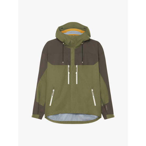 Men Shell Jacket - Olive Green