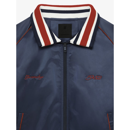 Men Raglan Bomber - Night Blue