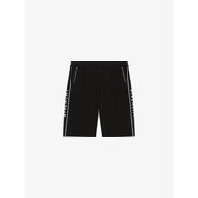 Men Classic Fit Shorts Givenchy Side Bands - Black
