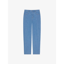 Men Round Regular Fit 5 Pockets Denim - Light Blue