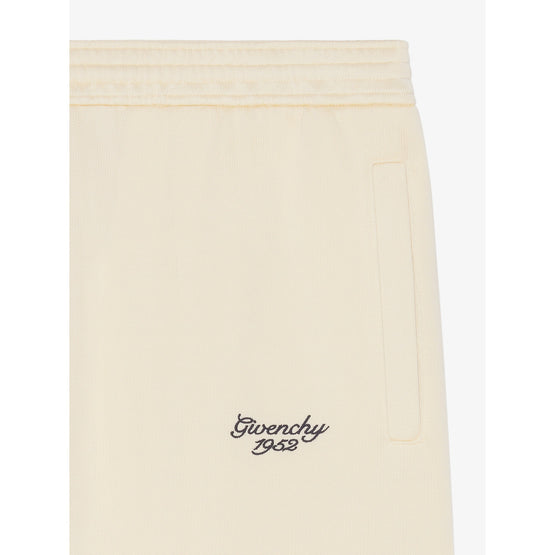 Men Simple Tracksuit Trouser - Ivory