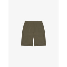 Men Military Spirit Short With Elasitc - Khaki