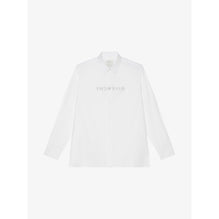 Men Boxy Fit Print Shirt - White