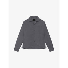 Men Overshirt - Medium Grey