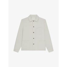 Men Double Face Overshirt - Cloud Grey