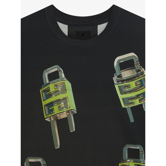 Men Oversized Fit T-Shirt - Black