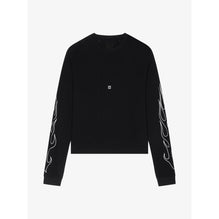 Men Boxy Fit Long Sleeves T-Shirt - Black