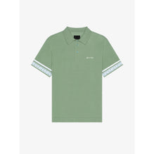 Men Classic Fit Polo With 3 Buttons - Almond Green