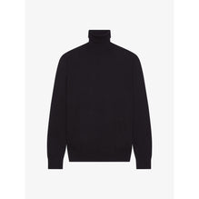 Men 4G Embroidered Turtle Neck - Black
