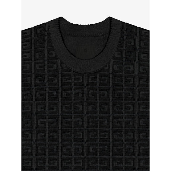 Men Crew Neck Jumper - Black