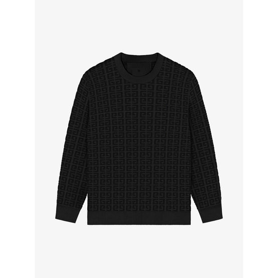 Men Crew Neck Jumper - Black