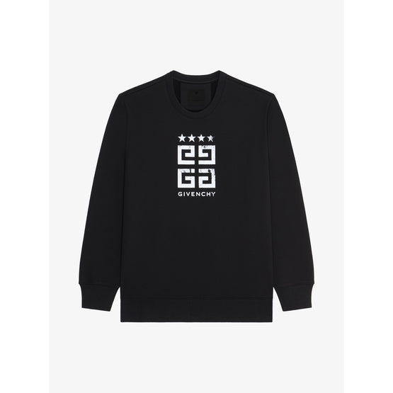 Men Slim Fit Sweatshirt - Black