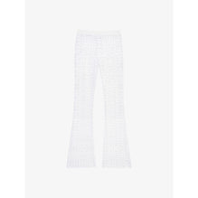 Women Wide 4G Pants Alternative Fit - White