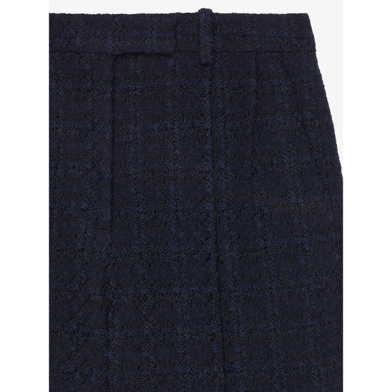 Women Tailoring Bermuda - Dark Navy