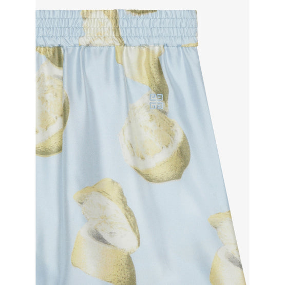 Women Short - Blue/Yellow