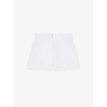Women Denim Short - White