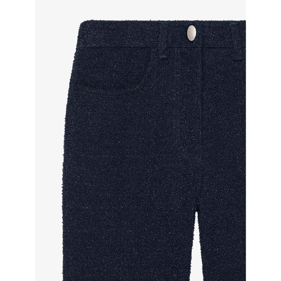 Women Ankle Boot Jeans - Indigo Blue