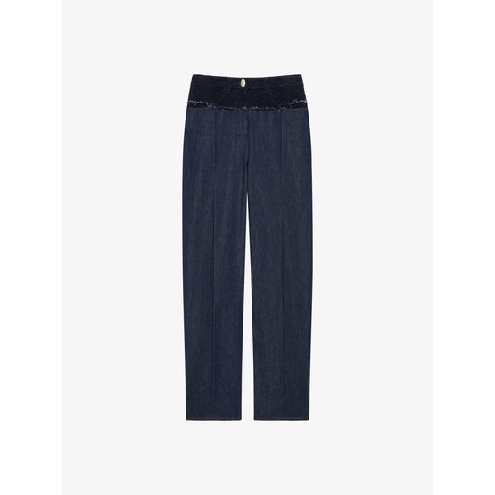 Women Mix Denim Alternative Fit - Indigo Blue