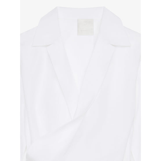 Women Vrapped Shirt - White