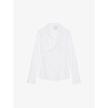 Women Vrapped Shirt - White