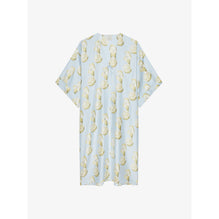 Women Long Kaftan - Blue/Yellow