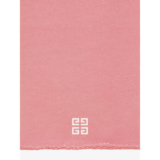 Women Cropped Hoodie - Flamingo